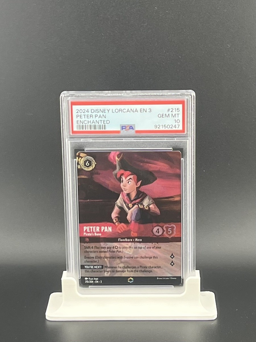 peter pan lorcana card Peter Pan Never Landing 91/204 Foil main image 1