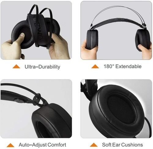 NUBWO N7 Black Headband Gaming Headset 649661038160 | eBay
