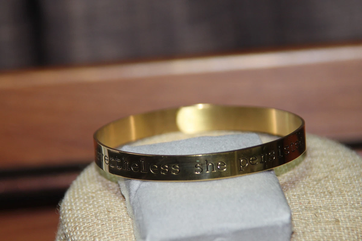Bracelet nevertheless deals she persisted