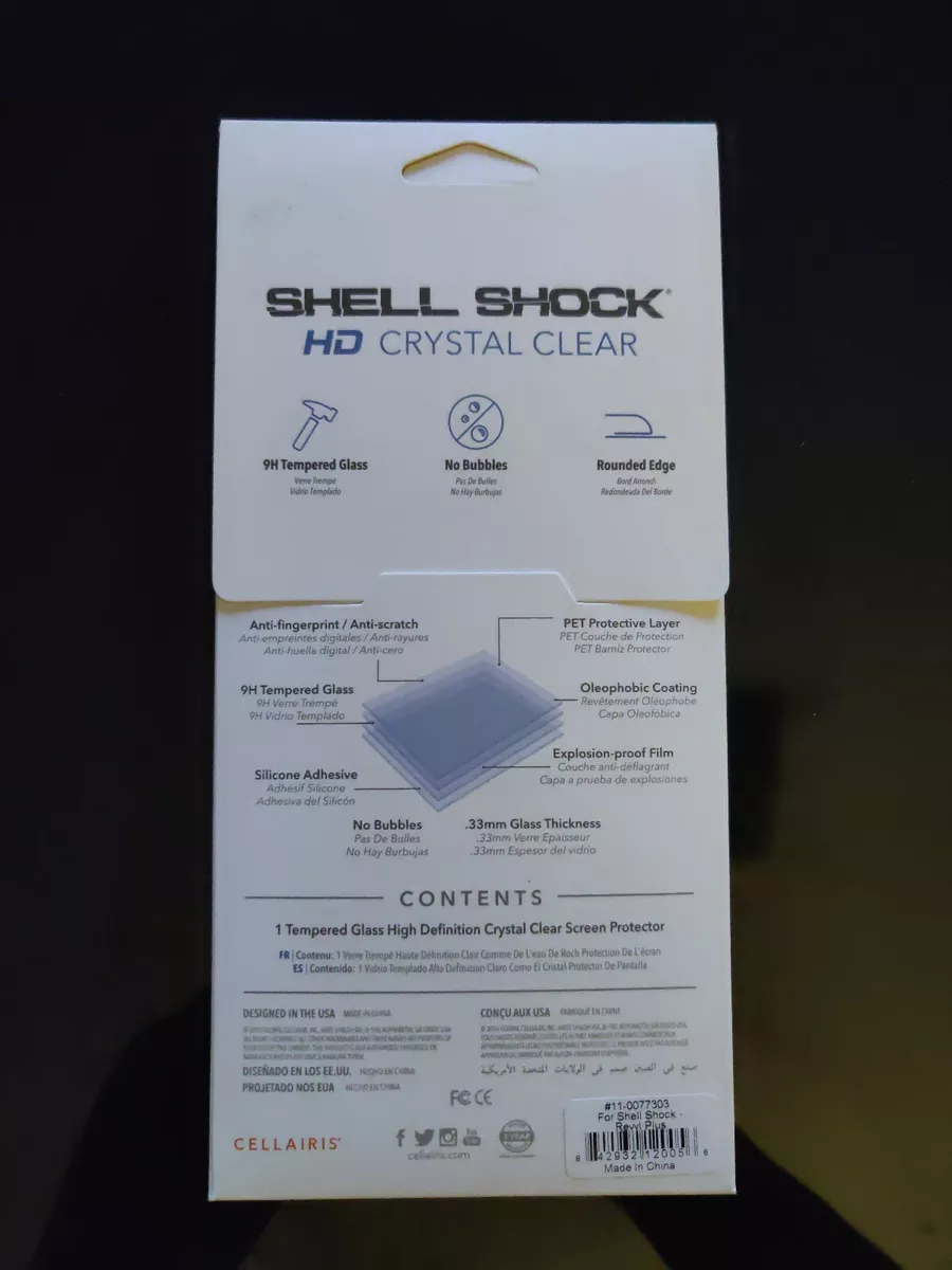 Cellairis Shell Shock Hd Crystal Clear For Revvl Plus