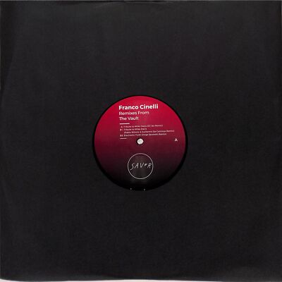 Franco Cinelli / REMIXES FROM THE VAULT / Savor Music / SAVOR025 / 12 Inch