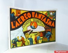 L'Secret Agent X-9 - L'Flugzeug Phantom (Club Jahre) Nachdruck - Karikatur