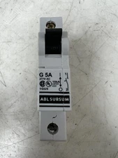 👀 ABL SURSUM 5 AMP CIRCUIT BREAKER 277 VAC 1 POLE 1GU5