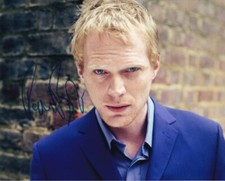 PAUL BETTANY signed Autogramm 20x25cm TRANSCENDENCE in Person autograph COA