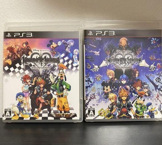 Lot 2 Kingdom Hearts HD 1.5 Remix & HD 2.5 Remix set PS3 Sony