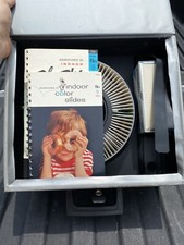 Vintage Rotary Slide Trays For Projector