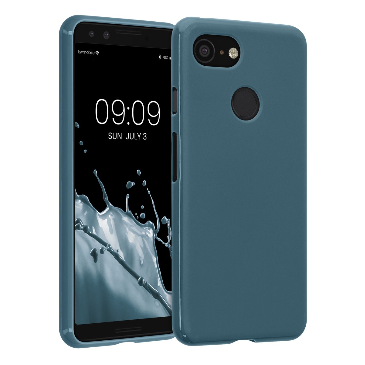 Coque Souple Silicone Kwmobile Pour Google Pixel 3 - Modèle KWM0000097E017C - Neuf