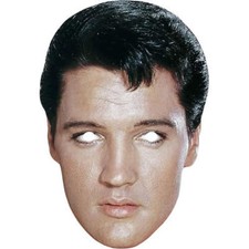 Elvis Presley Version 2 Celebrity Card Face Mask - Ready To Wear - Fancy Dress