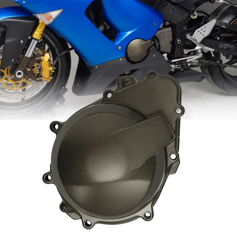 Funda de manivela con cubierta de estator del motor apta para Kawasaki Ninja ZX6R ZX636 2005-2006 ZX-6R Foto 2 de 4