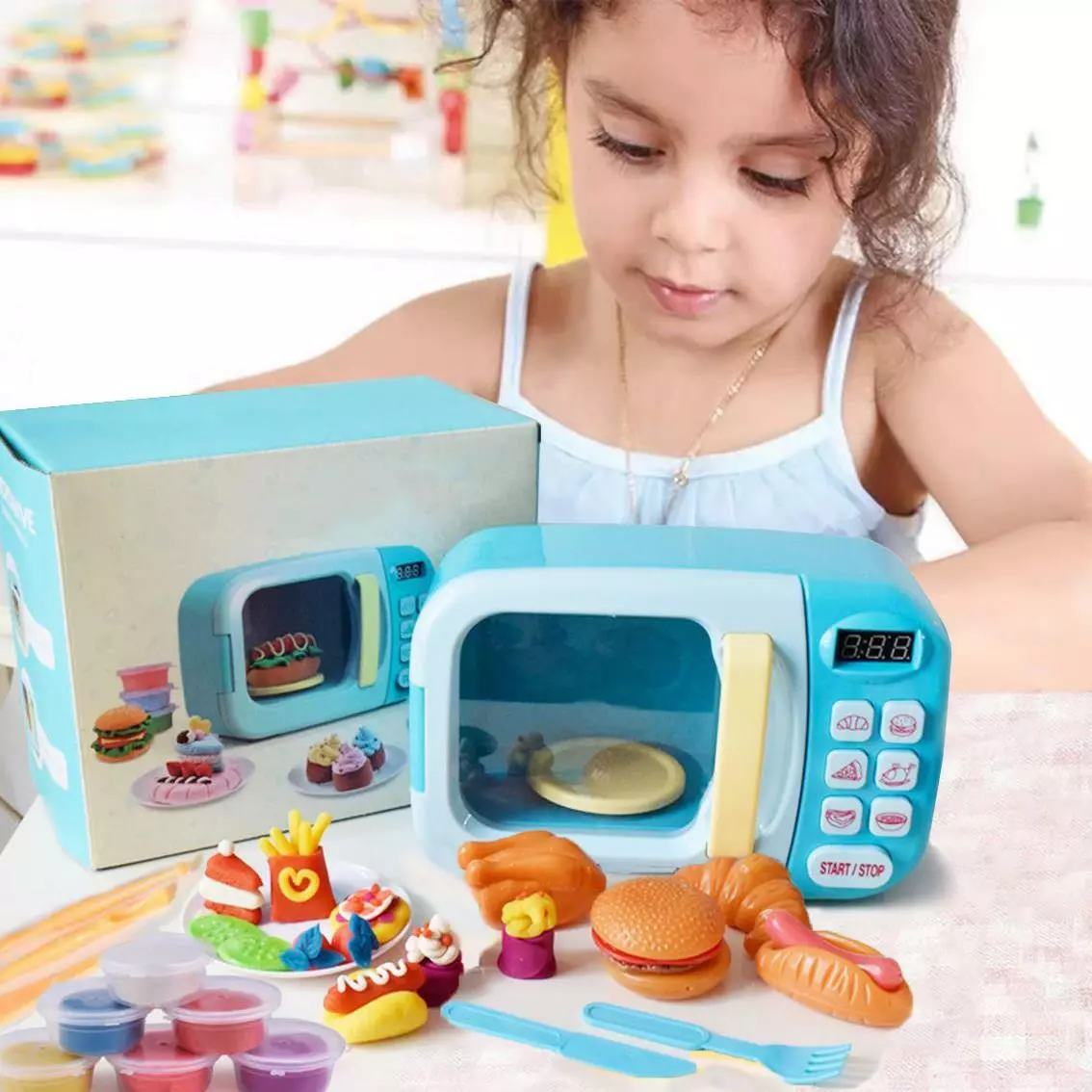 Toy best sale microwave elc
