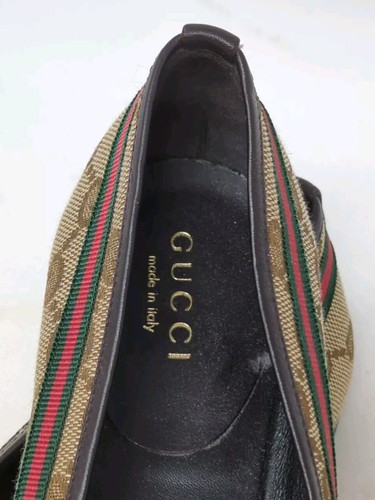 Gucci Red/Green-Ballet Flat Shoes-Box-Shoe Bag - Picture 6 of 9