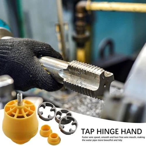 7Pcs PVC Thread Maker Tool NPT Die Set Pipe Round Threader 1/2" 3/4" 1" C88 - Picture 10 of 15