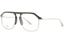 Dior Homme DIORSTELLAIREV U76 Eyeglasses 54mm Black Gold / Clear Demo Lens