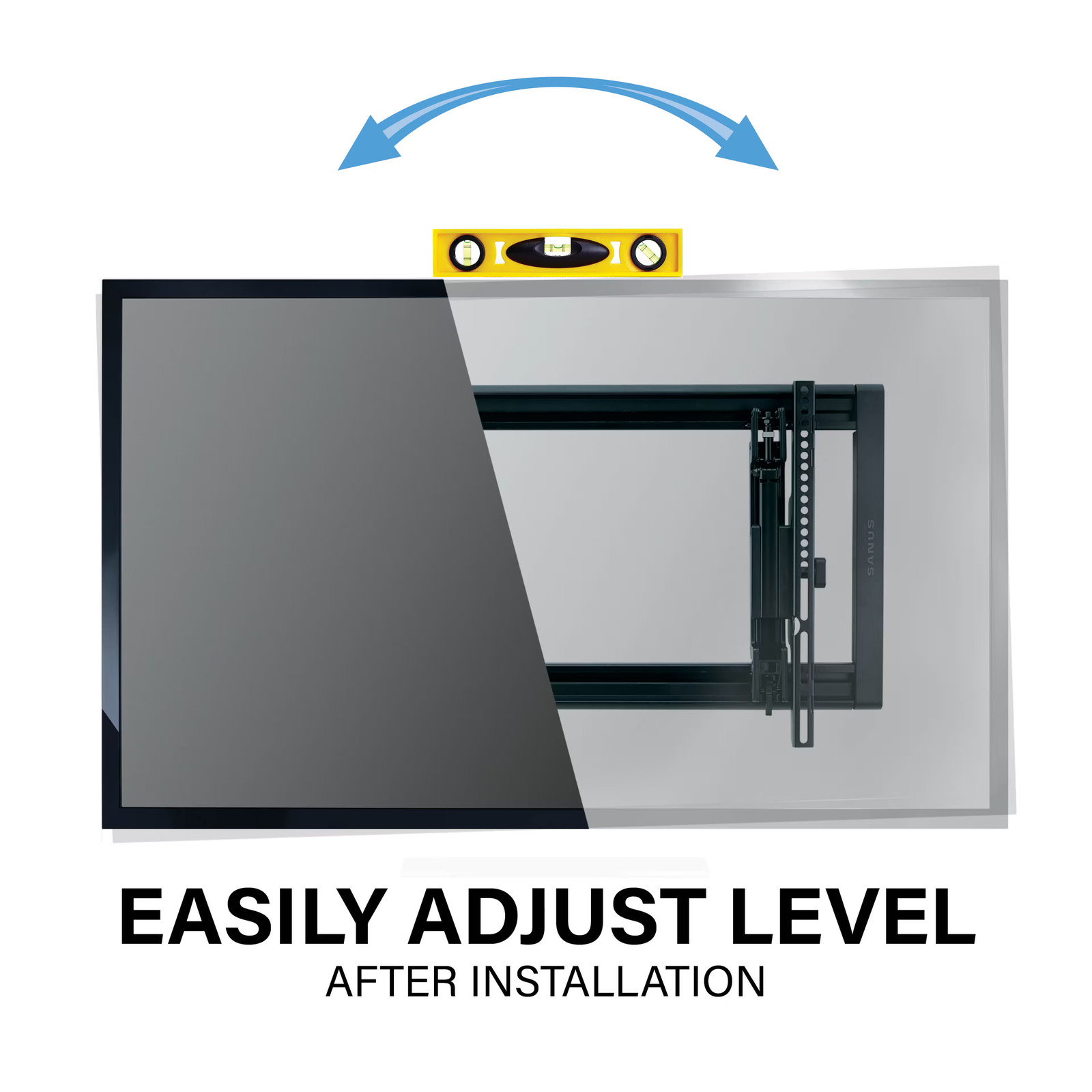 SANUS Elite - Advanced Tilt 4D TV Wall Mount for Most TVs 42"-90" up to 150lb...
