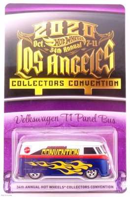 2020 HOT WHEELS 34TH ANNUAL CONVENTION FINALE VOLKSWAGEN T1 PANEL BUS 2068/4500