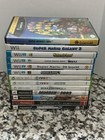 NINTENDO, XBOX 360 & PS2 EMPTY Game Cases Only Some W/ Manuals 
