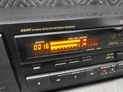 JVC Model TD-V531 Stereo 3 Head Cassette Tape Deck Recorder Dolby