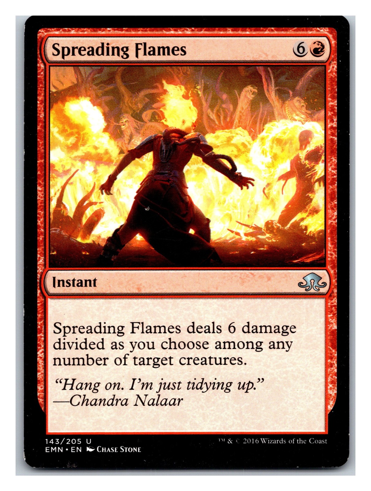 Eldritch Moon #143 Spreading Flames