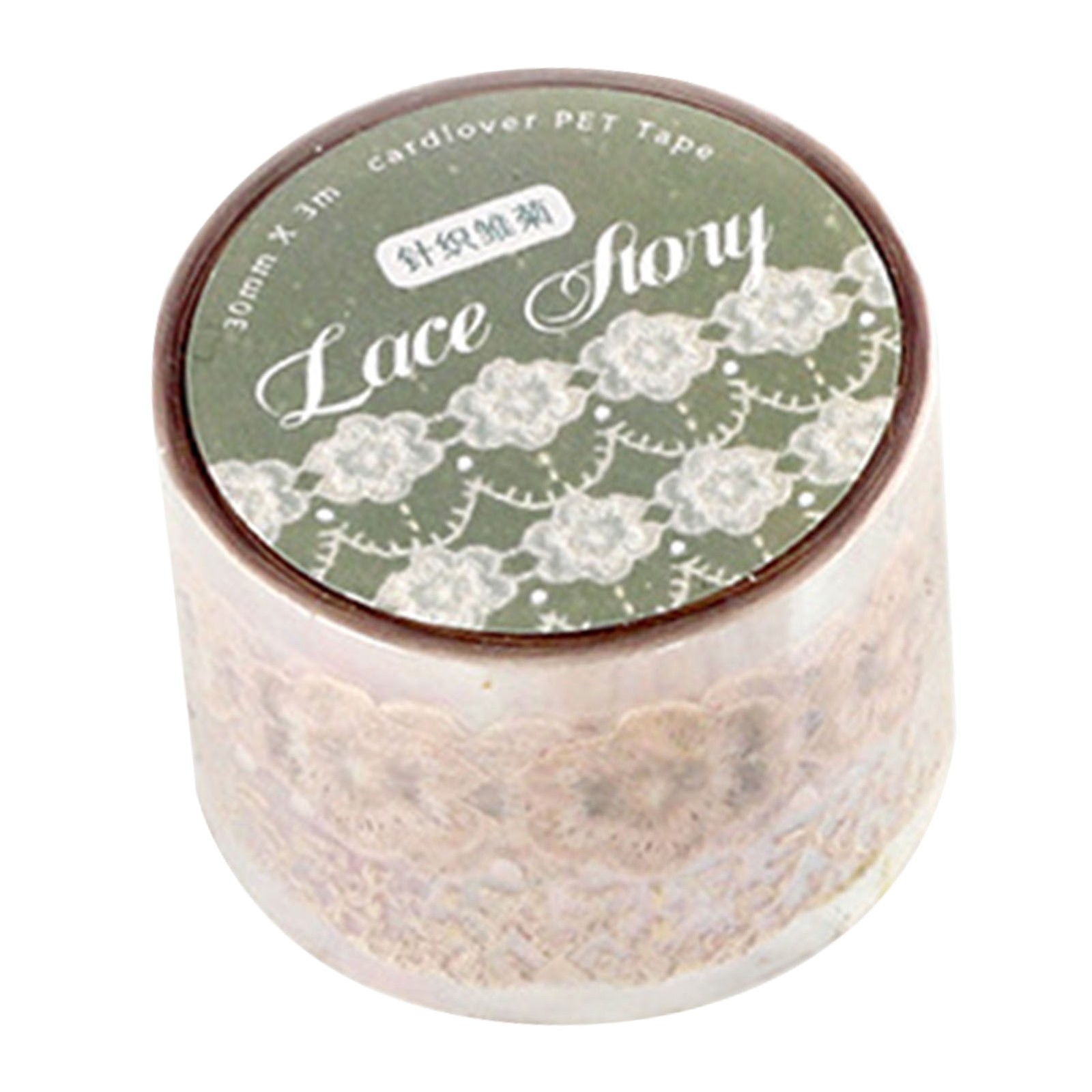 Exquisite Vintage Lace PET Tape For DIY Decorative Scrapbook Album Trending