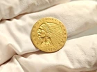 1910 $2.50 Indian Head Quarter Eagle Gold XF