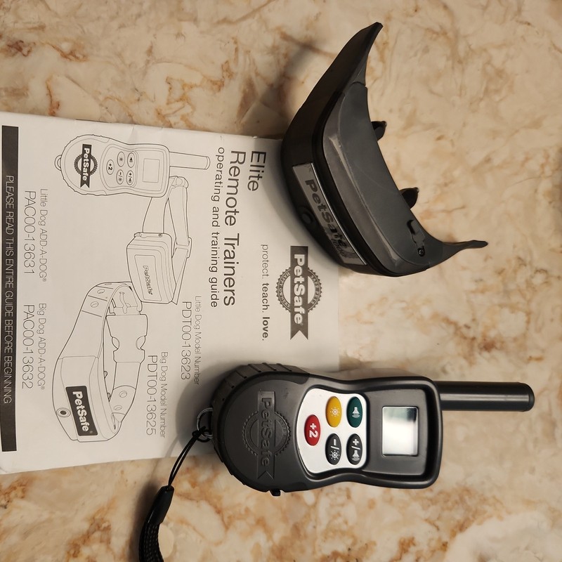PetSafe Elite Big/Large Dog Collar/ Remote, & Booklet PDT00-13625 Dogs 40lbs+