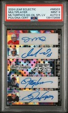 BARRY SANDERS/BO JACKSON/DAN MARINO/EMMITT SMITH/JOE MONTANA/LAD... PSA 9 AUTO 9