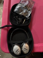 BOSE QUIETCOMFORT 3 Headphones Wired Noise Cancelling Headset Case