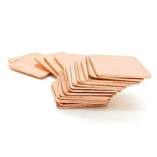 IC Chipset GPU CPU Thermal Heatsink Copper Pad Shim Size 20 20mm x 20mm x 1.0mm