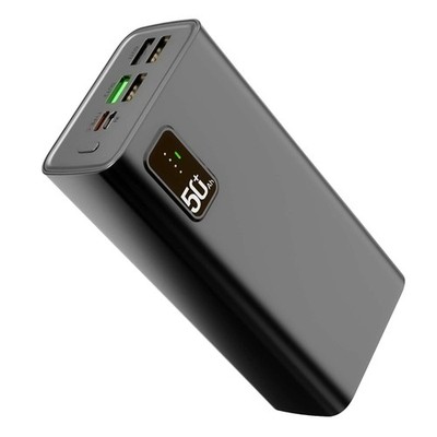 Power Bank 30,000 mAh, 22.5W External Cell Phone Battery Fast Charging USB-C