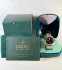 Vntg Seiko Arctura Kinetic Watch 5M42-0E39 Jorg Hysek Blue Dial NIB Box Manuals