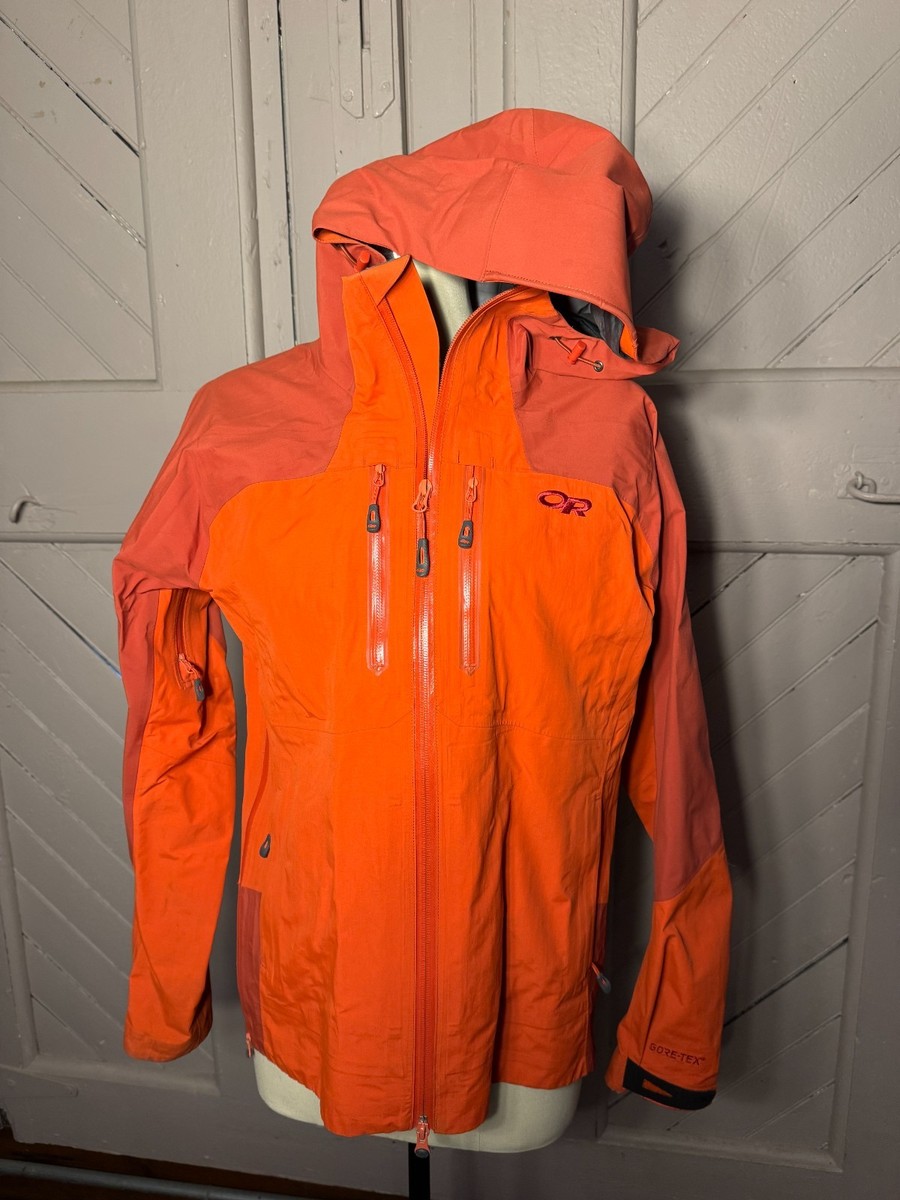 最終sale!! outdoor research gore-tex  S Outdoor Research Gore-Tex Jacket Furio Hooded Waterproof Full Zip