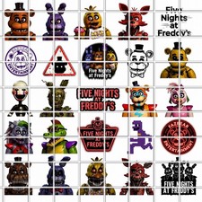 FNAF Five Nights At Freddie  s Waterslide Decals For Nails Set Of 50 Ins.  Bonus
