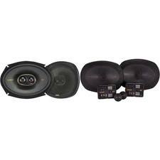 Kicker 51KSS6904 KS-Series 6x9" Component system with 1" tweeters w/ 51KSC693...