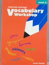 Vocabulary Workshop: Level G
