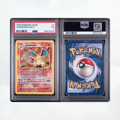 Charizard graded PSA 1 for sale on eBay