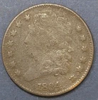 Photo of a 1834-P Half Cent from an eBay listing that sold on Jul 16, 2026