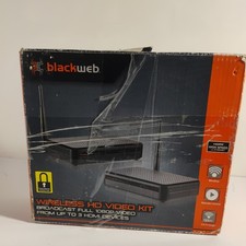 Black Web Wireless HD Video Kit Broadcast Ful...