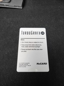 Silent Debuggers TurboGrafx 16 Game Case & Manual Tested & Working
