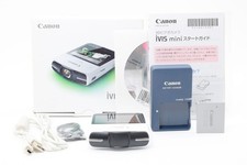 Rare TOP MINT in Box CANON iVIS mini High Definition Camera White From JAPAN