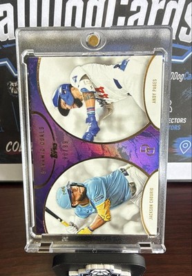 2025 Topps Dynamic Duals - Jackson Chourio, Andy Pages #34 Purple /99
