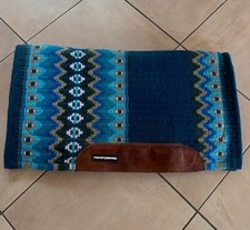Western Show Pad Dunkel/Hellblau Sattel Pad