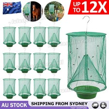 Ranch Fly Trap Insect Killer Net Cage Home Outdoor Bug Pest Hanging Catcher