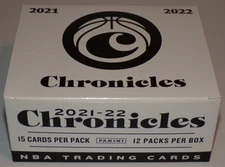 2021-22 Panini Chronicles Basketball Fat Cello Value Pack Box
