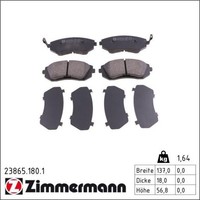 Zimmermann 23865.180.1 Bremsbelagsatz