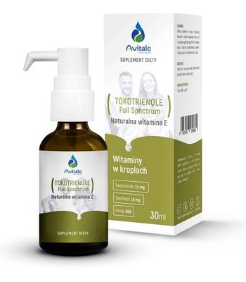 AVITALE Tocotrienole Vollspektrum (natürliches Vitamin E) 30ml