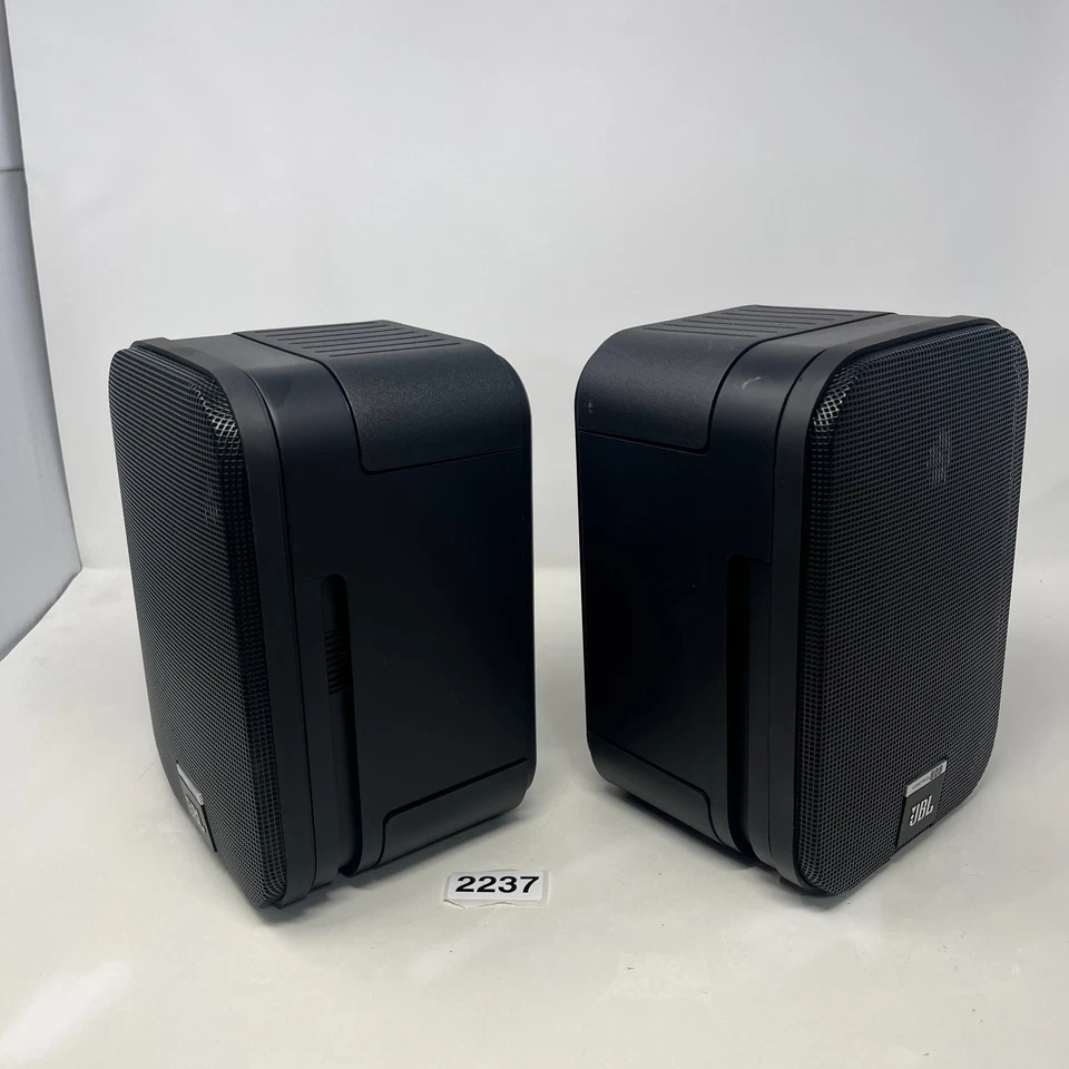 JBL Control ONE Regallautsprecher Paar 4" Tieftöner 200W Max Schwarz Sauber GETESTET - Bild 2 von 4