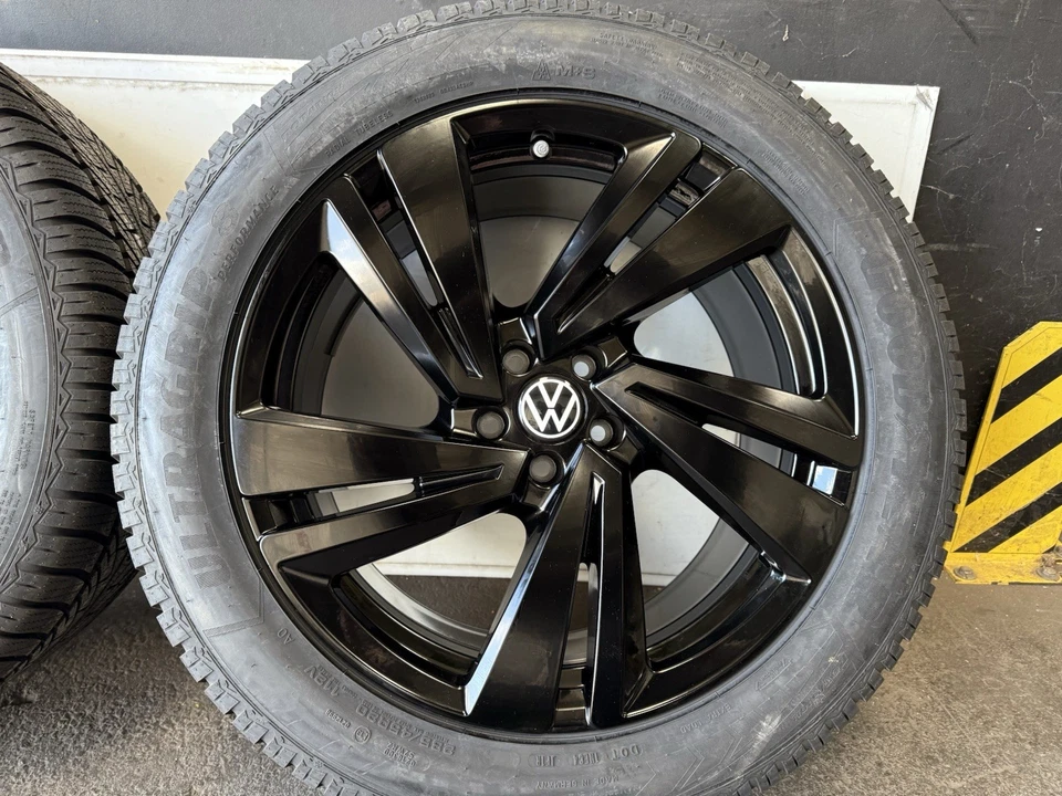 4x VW Touareg CR Winterräder 20 Zoll Nevada 760601025S 285 45 R20 Goodyear Neu ! - Bild 3 von 4