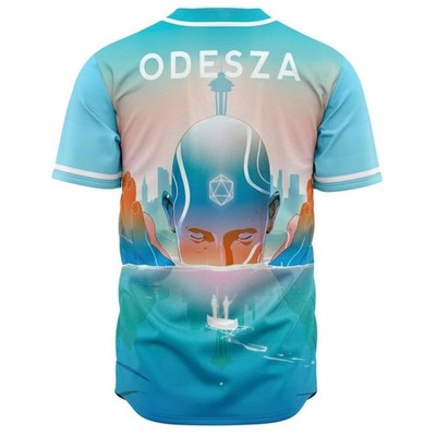 Custom Name - ODESZA Baseball Jersey for EDM Festivals Gift - All Size