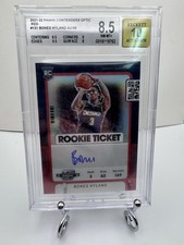 2021 Panini Contenders Optic Rookie Ticket Red /99 Bones Hyland Nuggets RC