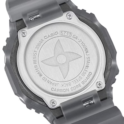 CASIO G-SHOCK GA-2100NNJ-8AJR NINJA Limited Quartz Gray 45.4mm